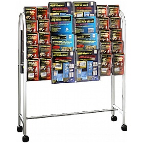 Literature Trolley 40 x Third A4 and 16 x A4 Pockets £194 -