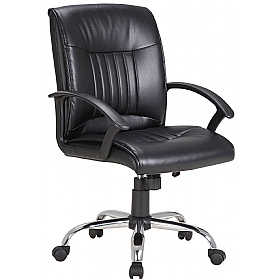 Pescara Leather Faced Manager Chair £83 -