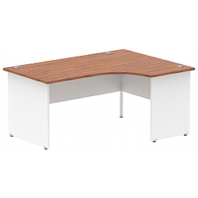 NEXT Day InterAct Two Tone Ergonomic Panel End Desks
