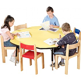 Adjustable Height Flower Top Table