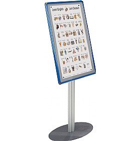 Freestanding Coloured Frame Shield Noticeboard