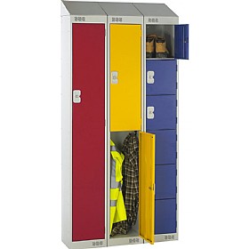 Store-It Sloping Top Metric Lockers With ActiveCoat