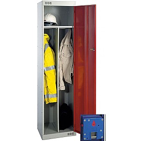 Store-It Clean & Dirty Coin Return Locker With ActiveCoat