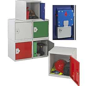 Store-It Cube Coin Retain Lockers With ActiveCoat