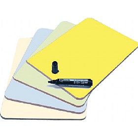 A4 Colourwipe Dry Wipe Boards