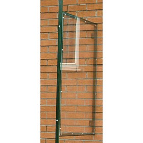 Single Side Panel for Wall Mounted Smoking Shelter
