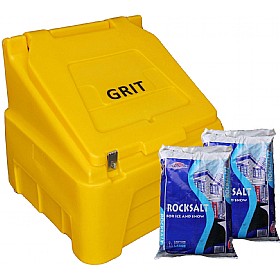 200 Litre Grit Bin & De-icing Salt Bundle