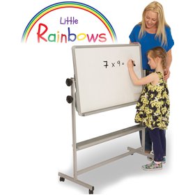 Little Rainbows Tilt 'N' Teach Mobile Whiteboard