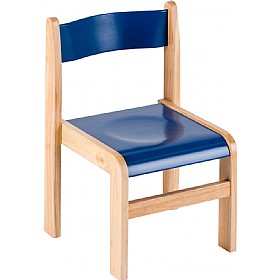 Primary Wooden Stacking Chairs (Pack of 2)
