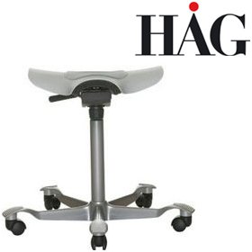 HAG Capisco Puls 8001 Stool Light Grey