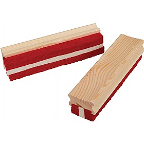 Large Wood Felt Chalk Dusters