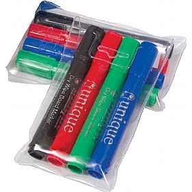 Assorted Teacher Dry Wipe Marker Pen Packs