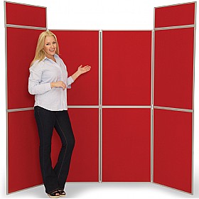 8 Panel Fold-Up Display Screen