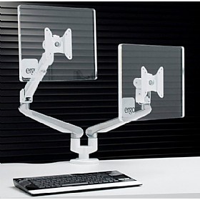 Ascend Gas Assisted Dual Monitor Mount