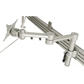 Stream Plus Dual Beam Monitor Arm With Tool Rail Fixing