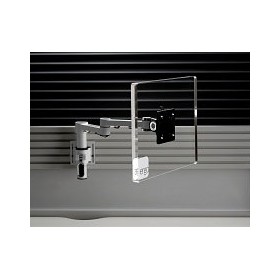 X-Stream Dual Beam Monitor Arm With Rail Fixing
