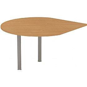 Alpha Plus Tear Drop Desk Extension