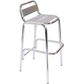 Aluminium Bistro Tall Stool