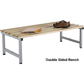 Budget Freestanding Cloakroom Benches With Active Coat Cloakroom