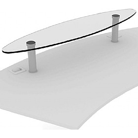 Elite Linnea Glass Reception Shelf