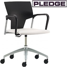 Pledge Ikon Swivel Conference Armchair