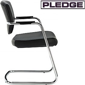 Pledge Key Low Back Cantilever Conference Chair