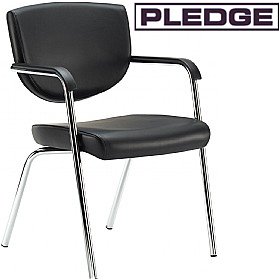 Pledge Key Low Back 4 Leg Conference Chair