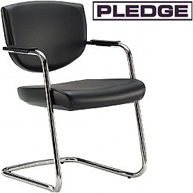 Pledge Key Low Back Stackable Cantilever Conference Chair