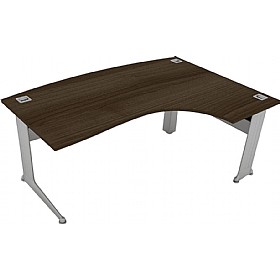 Elite Kassini Bow Fronted Ergonomic Office Desks