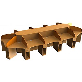 12 Person Cluster Workstations