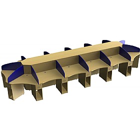 14 Person Cluster Workstations