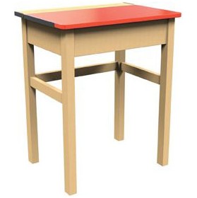 Single Locker Classroom Desks