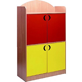 Stretton Designer Tall 4 Door Cupboard