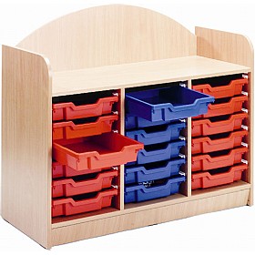 Stretton 18 Shallow Tray Designer Storage Unit