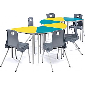 Segga Modular Wedge Tables