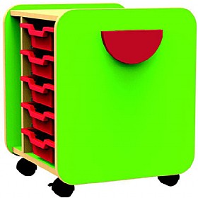 Funky Single Pull-Out 5 Tray Unit