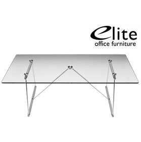Elite Glass Rectangular Coffee Table