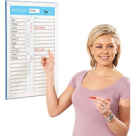 Timeminder In-Out Message Board