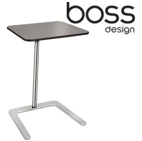 Boss Design Flamingo Chrome Laptop Table