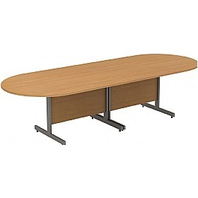 Alpha Plus Deluxe D-End Boardroom Tables