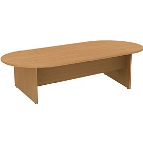 Alpha Plus Double D-End Panel End Boardroom Table