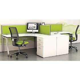 Gresham Desk High Pedestals