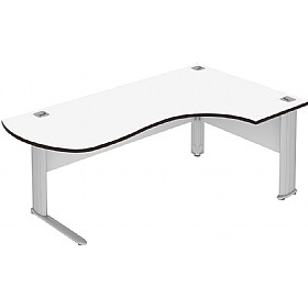 Elite Optima Plus Executive Radius Ergonomic Corner Office Desks