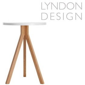 Lyndon Design Triad Table White Top