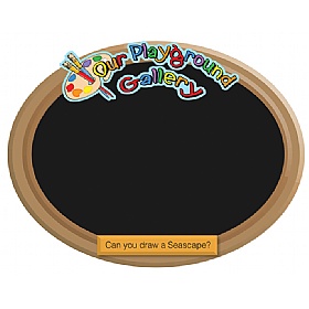 Our Gallery Seascape Chalkboard