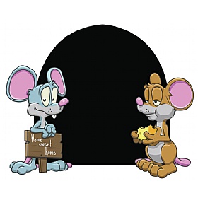 Mouse House Chalkboard