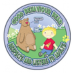 Good Behaviour Bear Respects And Listens School Sign