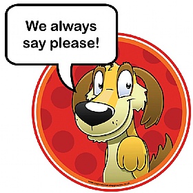 Good Manners Always Say Please Sign