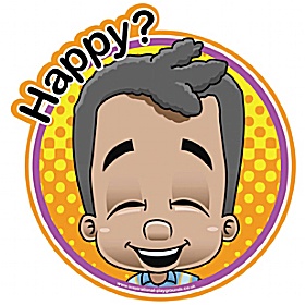 How Do You Feel Today Happy Sign