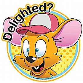 How Do You Feel Today Delighted Sign